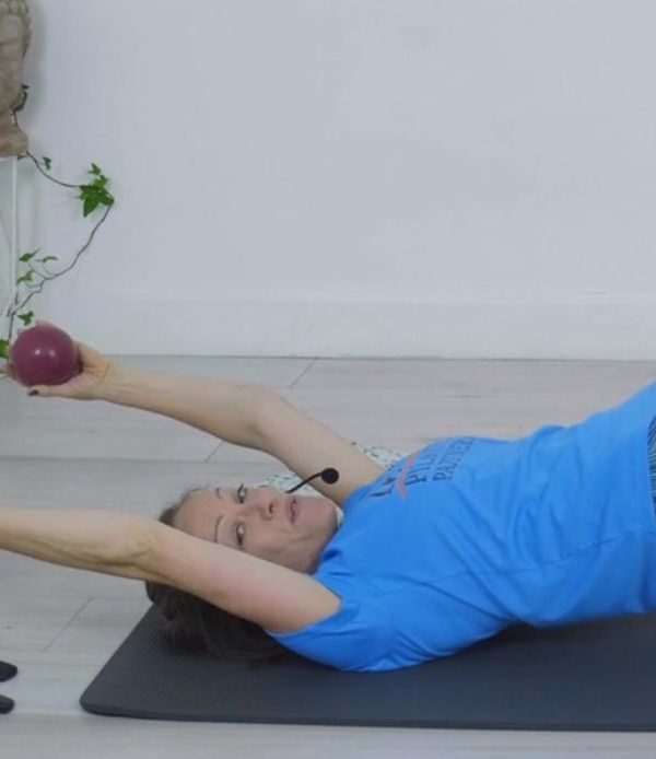 Workout with hand weigths